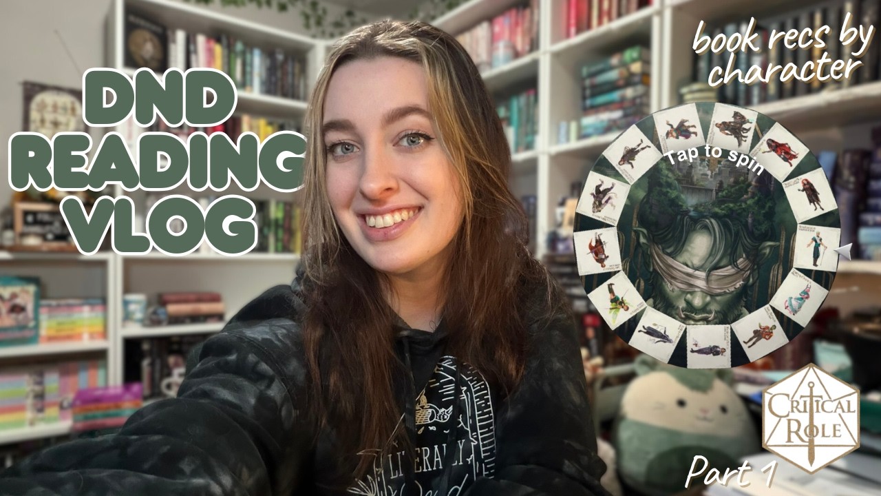 spinner wheel controls which critical role campaign 4 character i read | reading vlog part 1