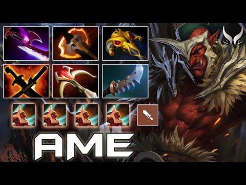 Ame Troll Warlord Elite Carry – Zero Death Godlike Performance | Dota 2 Pro Gameplay!