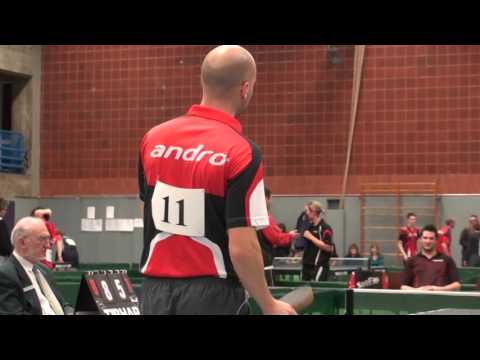 Andreas Ball TTC Kist vs Yahmed TSV Schwabhausen 1 Bayerische Tischtennis Meisterschaften 20110115 R