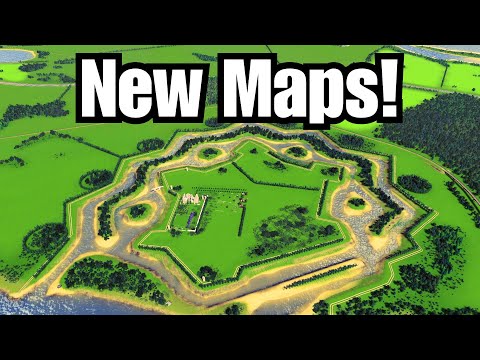 All New Maps in Cities: Skylines from Map Pack 4!