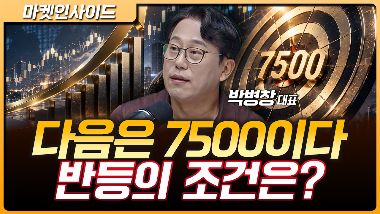 이제 7500까지 갈까? 반등 시나리오 총정리  | 박병창 MP파트너스 대표 [마켓 인사이드]