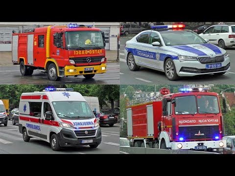 Belgrade, Serbia│Emergency Response ► Fire Department, Emergency Services and Police Department
