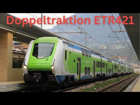 Doppeltraktion Caravaggio ETR421 aufgrund von Streckensperrung!