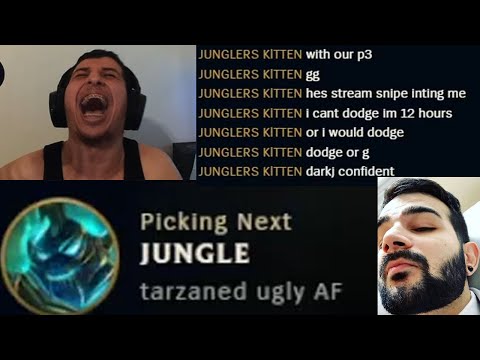 Tarzaned Losing it to Stream Snipers