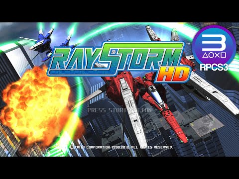 RPCS3 0.0.20-13237 | RayStorm 4K 60FPS UHD | PS3 Emulator PC Gameplay