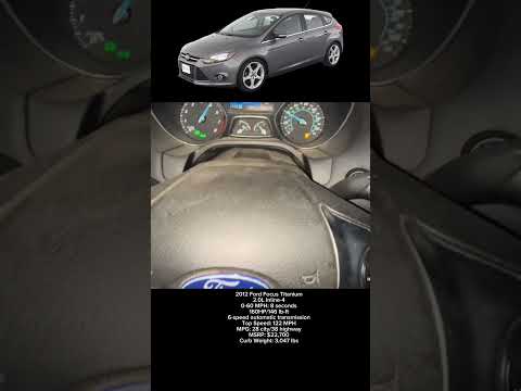 Thumbnail for 2012 Ford Focus Titanium 0-60 MPH #shorts #fordfocus #0to100 #acceleration by Ford Focus
