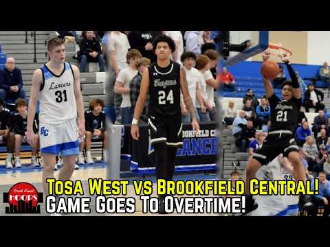 Tosa West vs Brookfield Central Goes To OVERTIME In Front Of Greg Gard!