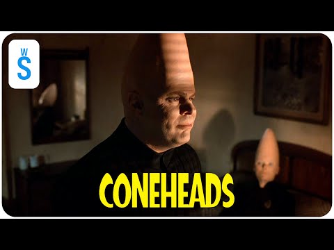 Coneheads (1993) | Scene: The aliens from the planet Remulak