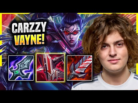 CARZZY IS A BEAST WITH VAYNE! - MAD Carzzy Plays Vayne ADC vs Kai'sa! | Season 2022