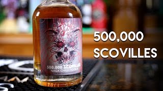 500,000 Scovilles / Naga Chilli Vodka Review & React
