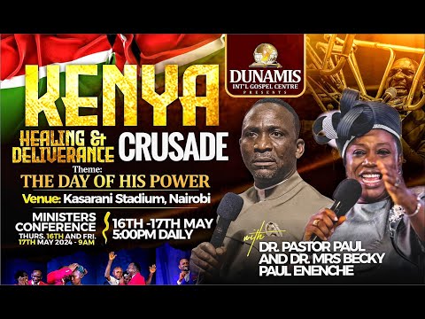 KENYA HEALING & DELIVERANCE CRUSADE WITH DR PAUL ENENCHE | KASARANI STADIUM | DAY 3 EVENING SESSION