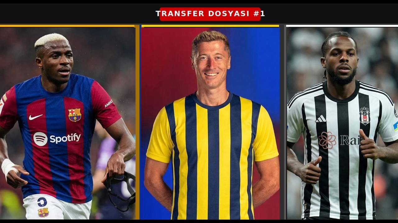 3 Büyüklerin Yaz Transfer Planları! Lewandowski, Osimhen, Van Dijk | Transfer Dosyası #1