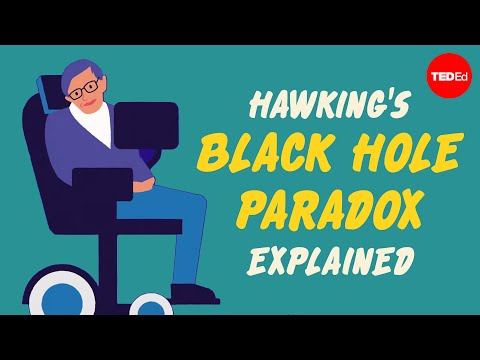image-What is Stephen Hawking's black hole theory?