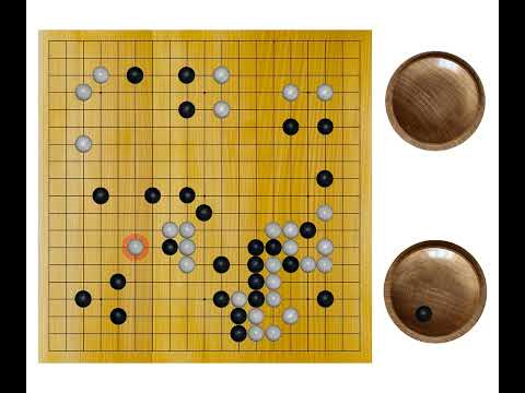Sugiuchi Masao(9p) - Fujisawa Hosai(9p), 1960-09-18, 5th Hayago Meijin, Result: B+R