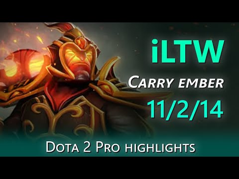 Virtus.pro iLTW 11-2 SPAMMING Pos 1 Ember | Dota 2 Epic Pro Highlights