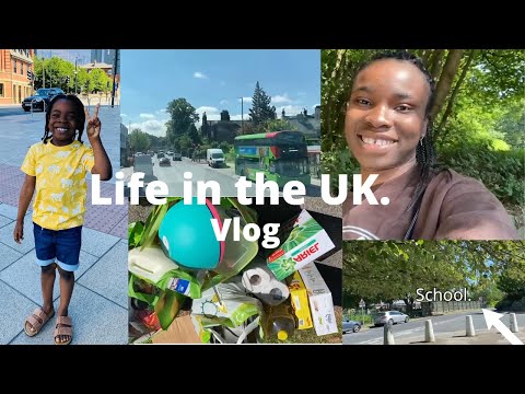 Living in UK Vlog: A day out in Leeds City Center as New Immigrants | School Registration