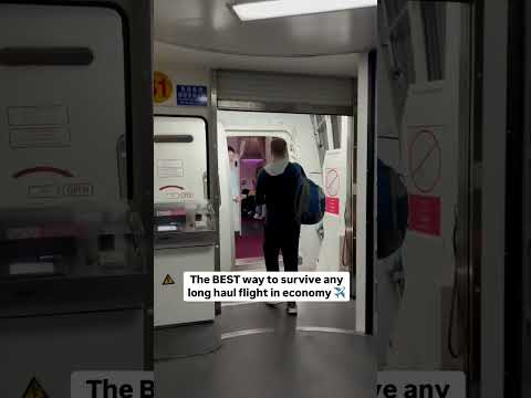 Top 10 tips for surviving a long haul flight!