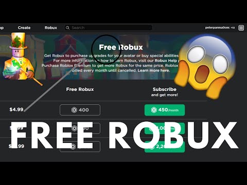 How To Get Free Robux No Joke