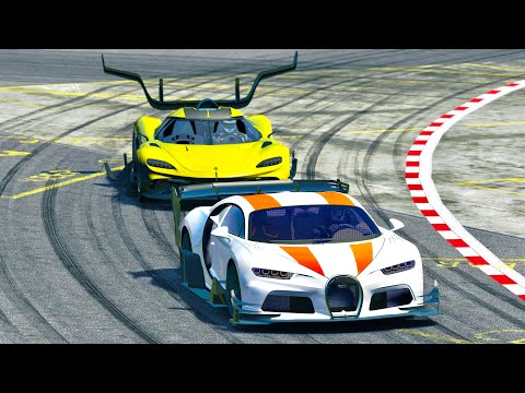 Koenigsegg Tornado Concept vs Bugatti Chiron GTR at Top Gear