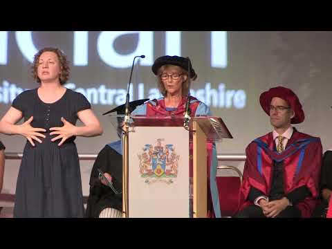 UCLan Graduation Ceremony: Thursday 18 July 10am