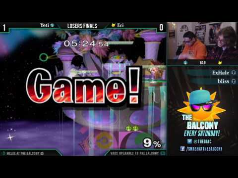 Melee @ the Balcony 85 - Grands ft. Eloy (Fox) VS Yeti (Peach)