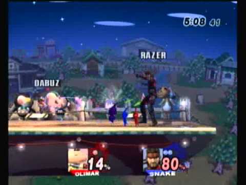 $100 MM Dabuz (Olimar) vs Razer (Snake) 3