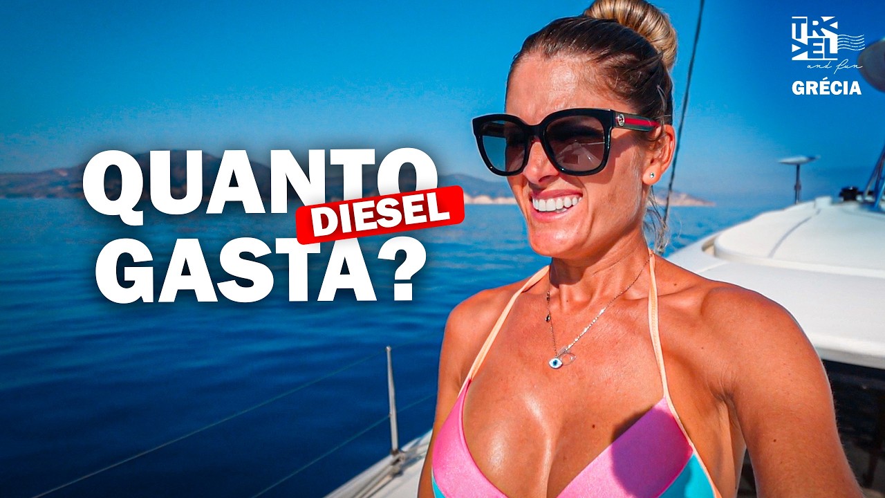 QUANTO GASTA DE COMBUSTÍVEL UM CATAMARÃ A VELA DE 46 PES I Ep 176