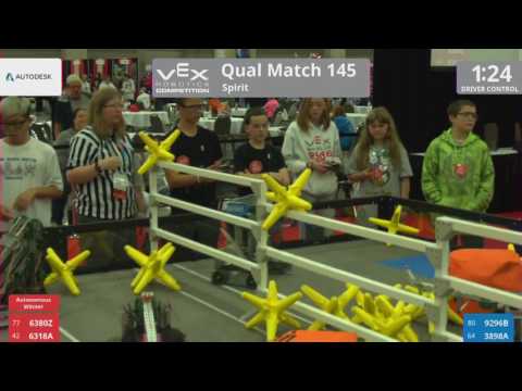 2017 VRC-MS Spir Q145 - 6380Z 6318A vs 9296B 3898A - 22 to 16