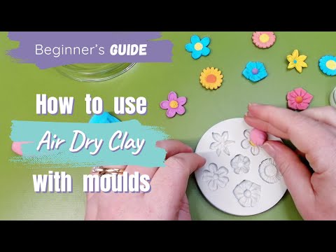 Using Air Dry Clay With Decorative Moulds - Complete Beginner's Guide