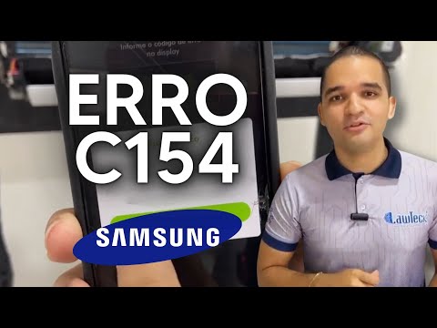 Vídeo: ERRO C154 Samsung Wind Free Inverter: Guia 8 passos