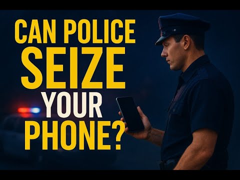 CAN POLICE SEIZE YOUR PHONE DURING AN INVESTIGATION? KNOW YOUR RIGHTS!