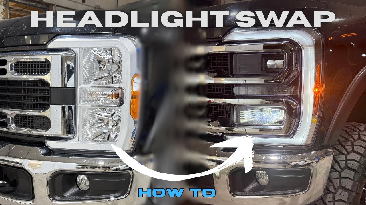 How To Install OEM LED Headlights On A '23 to '26 Super Duty