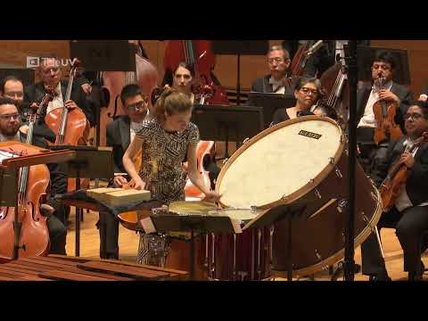 Xenakis, "Rebonds B" con Adélaïde Ferrière - Martin Lebel/Orquesta Sinfónica de Xalapa
