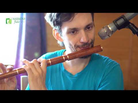 Irish flute E key rosewood - HarmonyFlute