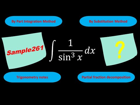 Weierstrass substitution and decomposition method