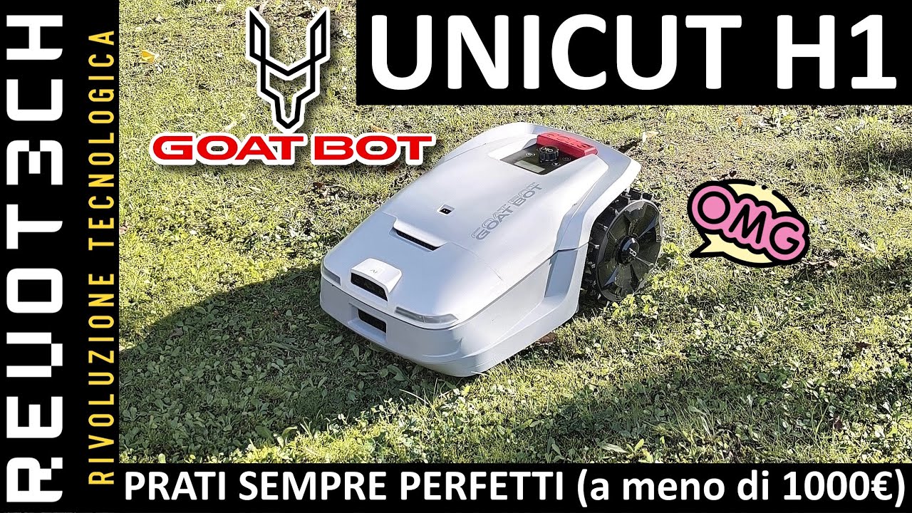 GOAT BOT UNICUT H1. Prati Perfetti fino a1500m quadrati - Review
