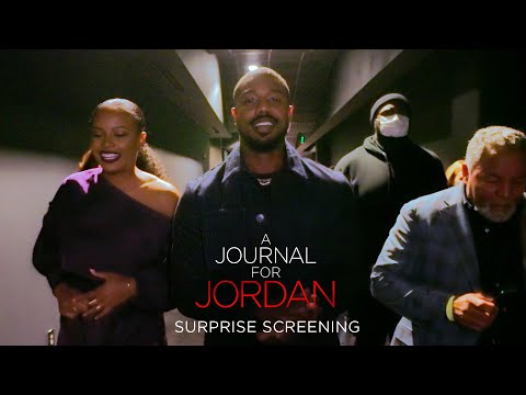 A JOURNAL FOR JORDAN - Movie Theater Surprise