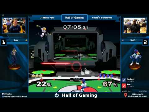 CTmelee #65 - Scale (Sheik) vs. Swift (Falco, Fox) - Loser Semifinals SSBM Tournament