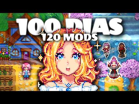 Joguei 100 dias de Stardew Valley Expanded +120 mods! - O FILME