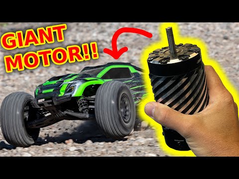 TRAXXAS XRT gets Big Block motor (MORE POWER!!)