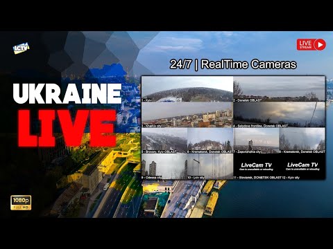 Ukraine Live: Real-Time Cameras from Kyiv, Kharkiv, Donetsk, and more...