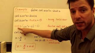 Solving Trigonometric Equations Part 1