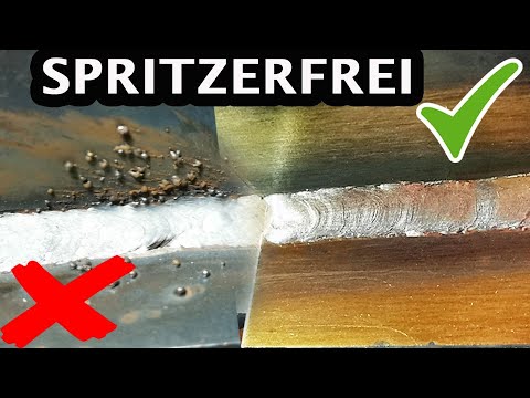 Schweißen ohne Spritzer, mit einfachem Lidl Schweißgerät!