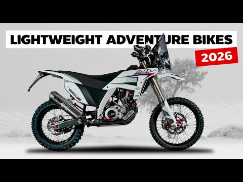 Top 10 Lightweight Adventure Motorcycles For 2026