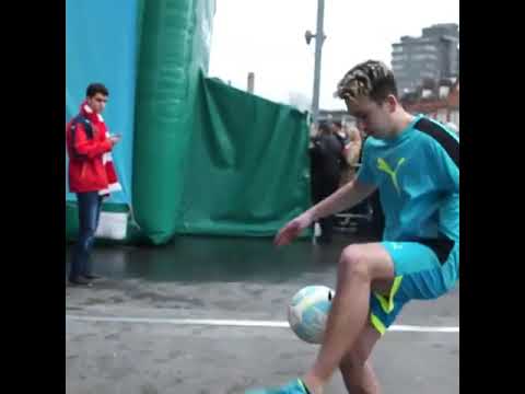Daniel Dennehy at the Arsenal FC event