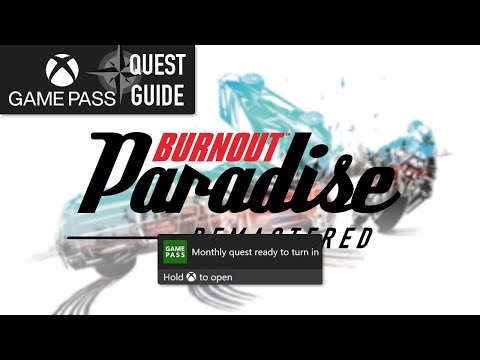 Burnout Paradise Remastered Monthly Xbox Game Pass Quest Guide - Get 1 Takedown!
