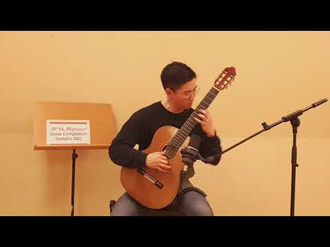10th Int. Martinez Guitar Competition Iserlohn 2021, 1st Round - Junghyun Park