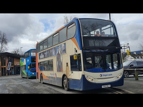 FULL THRASH: Route 554 | PX12DLY/10015 - Stagecoach North West: ADL E40D/ADL Enviro 400