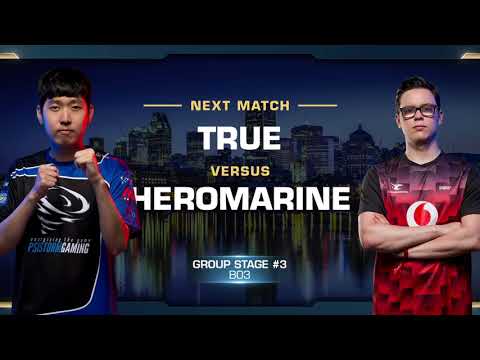 TRUE vs HeroMarine ZvT - Group Stage -  WCS Montreal 2018 - StarCraft II