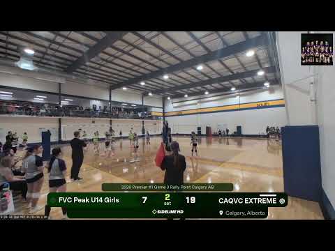 FVC Peak U14 Girls @ CAQVC EXTREME (2026.01.31)